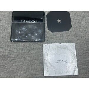 Kitstar Star-shaped Filter Black and Silver Camera Filter  Lot of 2 Made  in Jap